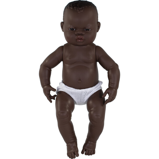 Newborn Baby Doll, African American Girl - Dolls - 2