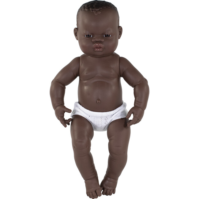 Newborn Baby Doll African American Boy Miniland Dolls Doll Accessories Maisonette