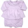 Long Sleeve Swing Top and Short Set, Pink - Mixed Apparel Set - 1 - thumbnail