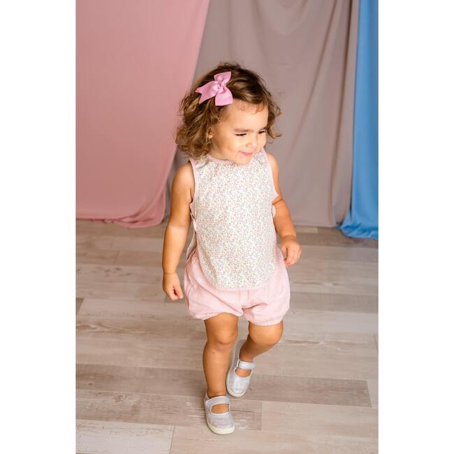 Garden Floral Apron Set, Pink Multi - Mixed Apparel Set - 2
