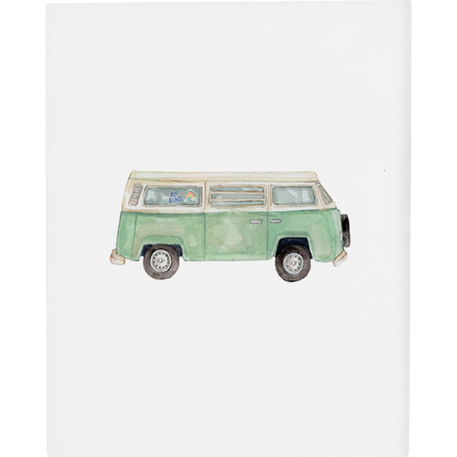 Camper Van Art Print, Unframed