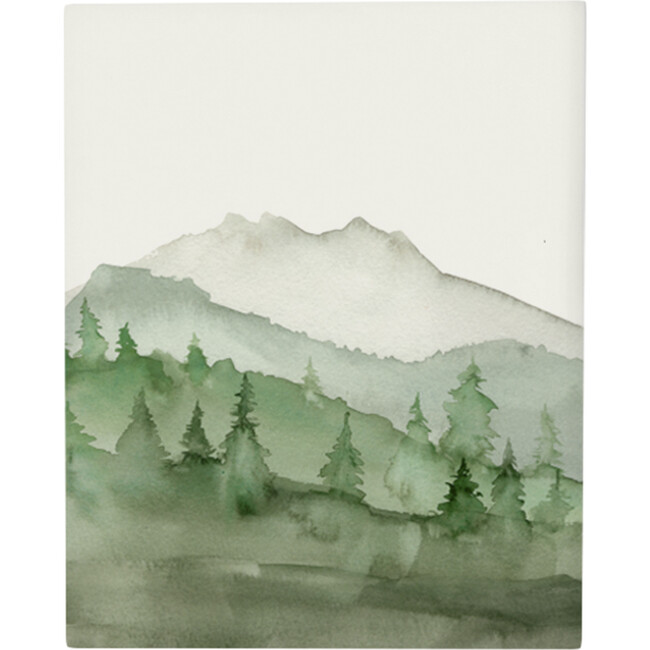 Green Mountain Art Print, Unframed