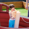 Water Fun Pirate Boat Inflatable Sprinkler Play Center with Pump - Pool Toys - 5