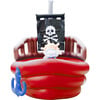 Water Fun Pirate Boat Inflatable Sprinkler Play Center with Pump - Pool Toys - 6