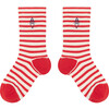 Snail Socks, Red Logo - Socks - 1 - thumbnail
