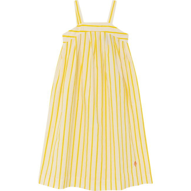 Giraffe Dress, White Stripes - Dresses - 1