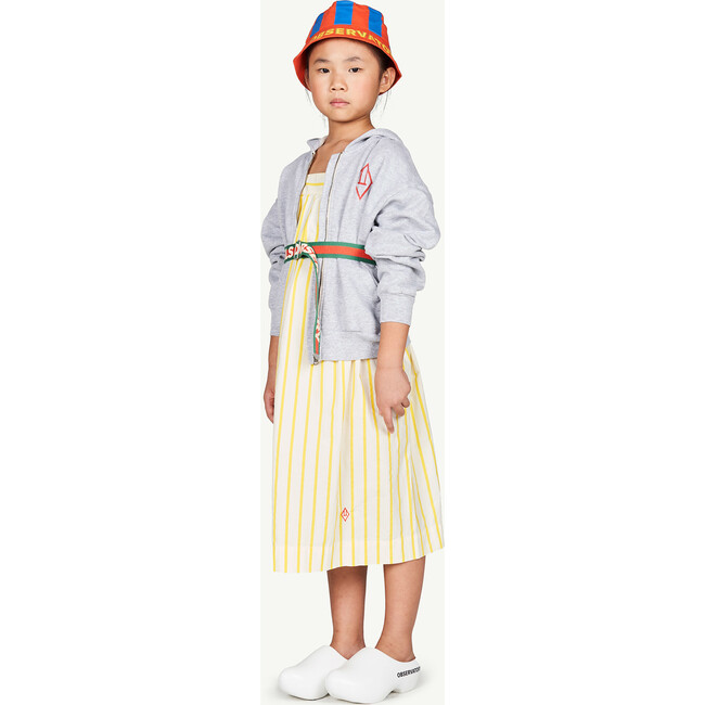 Giraffe Dress, White Stripes - Dresses - 2