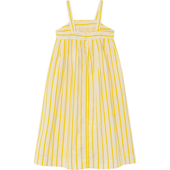 Giraffe Dress, White Stripes - Dresses - 4