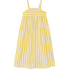 Giraffe Dress, White Stripes - Dresses - 4