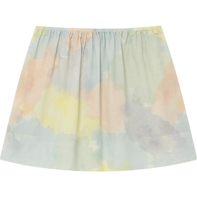 Impala Skirt, Multicolor Watercolor - Skirts - 4