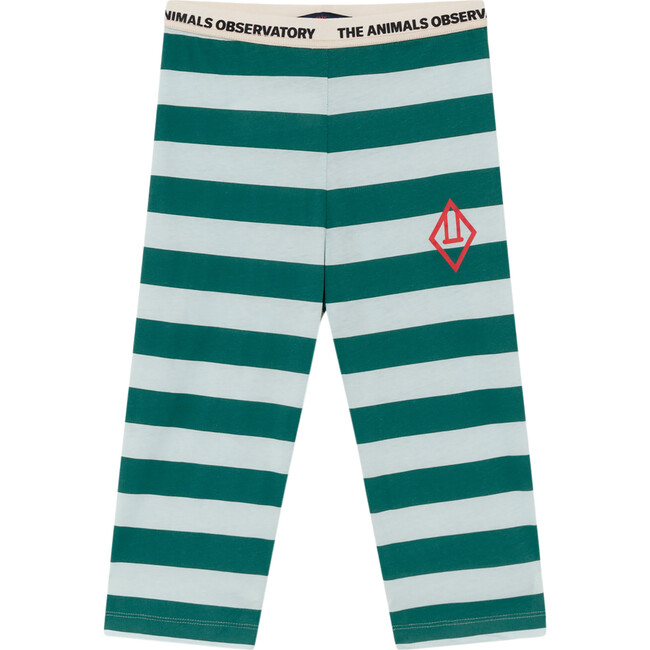 Eagle Leggings, Blue Stripes - Leggings - 1