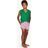 Puppy Swimsuit, Pink Stripes - Swim Trunks - 2