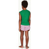 Puppy Swimsuit, Pink Stripes - Swim Trunks - 3