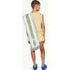 Puppy Swimsuit, Yellow Check - Swim Trunks - 3