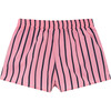 Puppy Swimsuit, Pink Stripes - Swim Trunks - 4