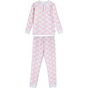 MC Cloud Print Pyjama in Pink - Pajamas - 1 - thumbnail