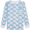 MC Cloud Print Pyjama in Blue - Pajamas - 2