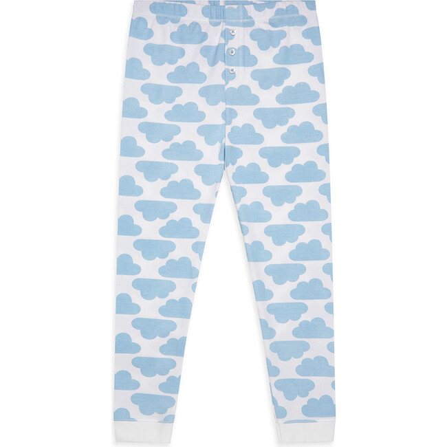 MC Cloud Print Pyjama in Blue - Pajamas - 5