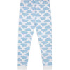MC Cloud Print Pyjama in Blue - Pajamas - 5 - thumbnail