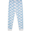 MC Cloud Print Pyjama in Blue - Pajamas - 6