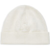Angel Wing Knitted Hat in Ivory - Hats - 1 - thumbnail