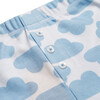 MC Cloud Print Pyjama in Blue - Pajamas - 7