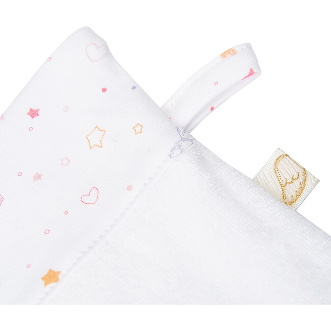 Star & Crown Print Bath Gift Set in Pink - Mixed Accessories Set - 3