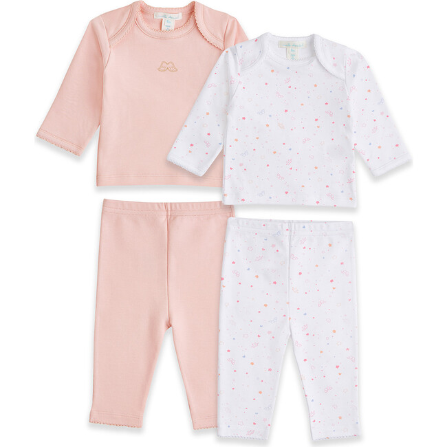 Star & Crown Print 2-Piece Set in Pink - Mixed Apparel Set - 1 - zoom