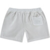 Angel Wing Velour Shorts in Grey - Shorts - 3