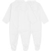Set of 2 Angel Wing Pointelle Sleepsuits in White - Mixed Apparel Set - 1 - thumbnail