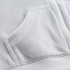 Angel Wing Hooded Velour  Sweatshirt in Grey - Sweatshirts - 3 - thumbnail