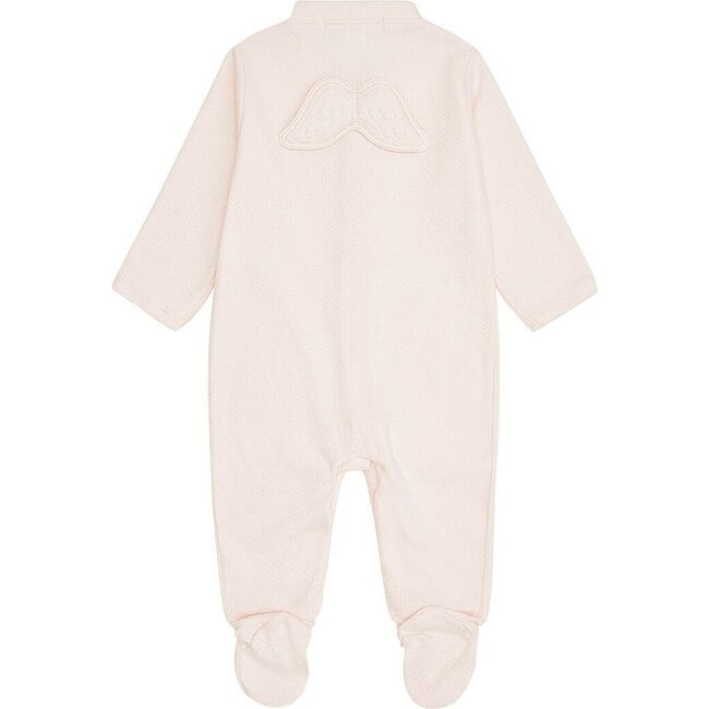 Set of 2 Angel Wing Pointelle Sleepsuits in Pink - Mixed Apparel Set - 4