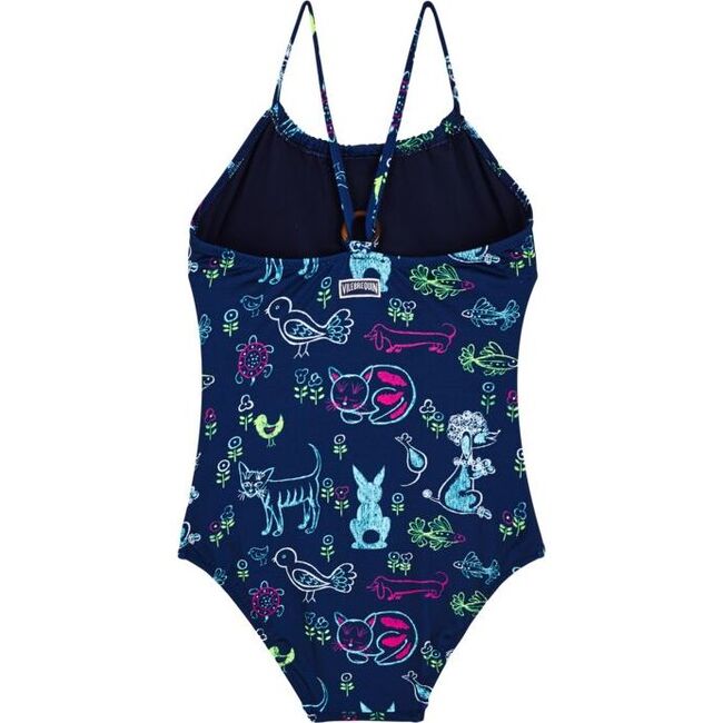 Rabbits and Poodles Vilebrequin X Florence Broadhurst Gazette One Piece - One Pieces - 2