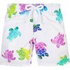 Multicolor Turtles Jim, White - Swim Trunks - 1 - thumbnail