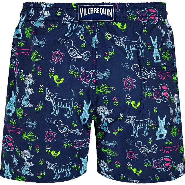Rabbits & Poodles Vilebrequin X Florence Broadhurst Moorea Men's Swim Trunks - Swim Trunks - 2