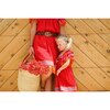 Sandrine Women's Tassel Dress, Red - Dresses - 3