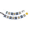 Cops And Robbers Birthday Banner - Garlands - 1 - thumbnail