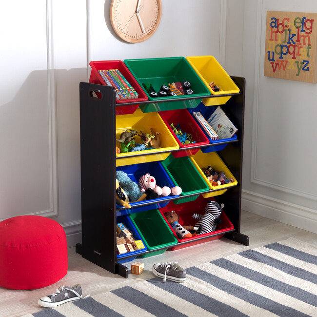 Sort It And Store It Bin Unit, Espresso - Storage - 2