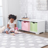 Nantucket Storage Bench - Pastel - Storage - 2