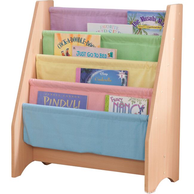 Sling Bookshelf, Pastel - Bookcases - 1