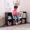 Bookcase With Reading Nook, Espresso - Bookcases - 2