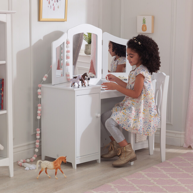 Deluxe Vanity & Chair - Kids Seating - 2
