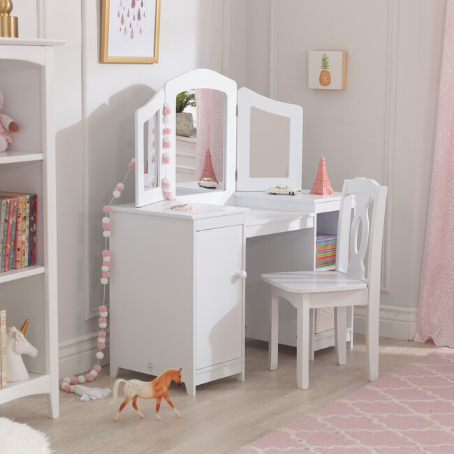 Deluxe Vanity & Chair - Kids Seating - 3