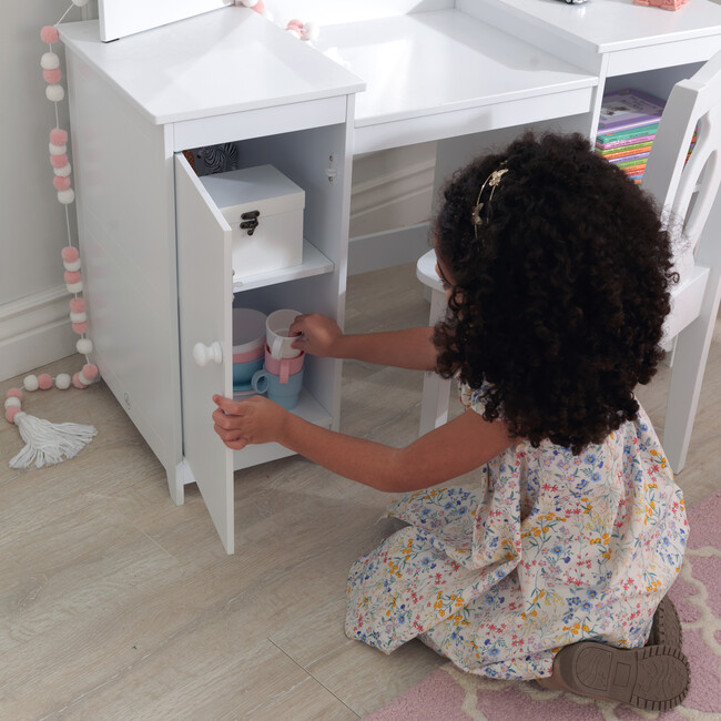 Deluxe Vanity & Chair - Kids Seating - 5