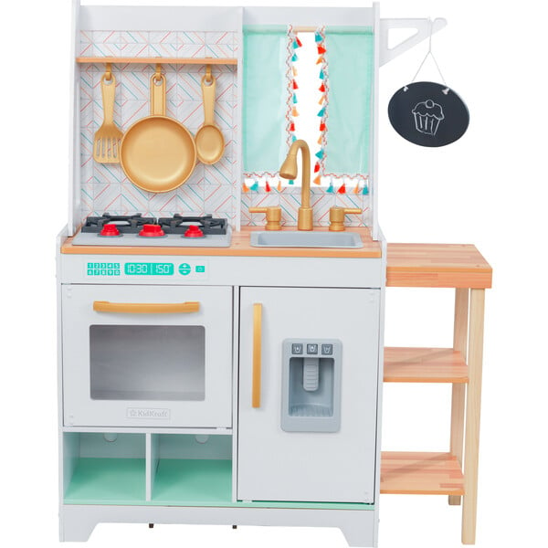 kidkraft kensington market wooden play kitchen