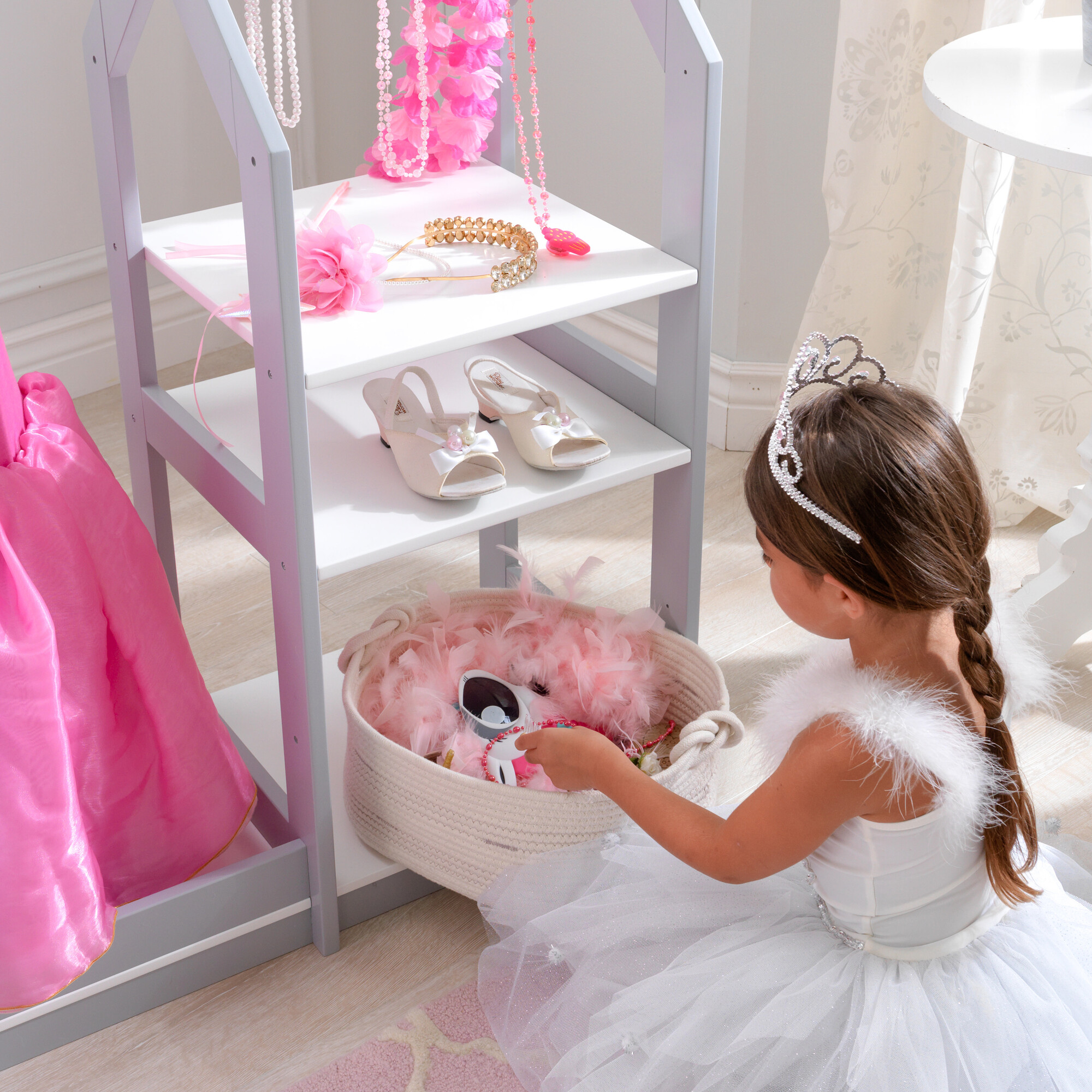 Pretend and play dress up unit on sale