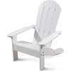 Adirondack Chair, White - Kids Seating - 1 - thumbnail