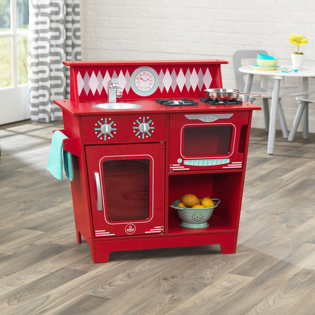 Classic Kitchenette, Red