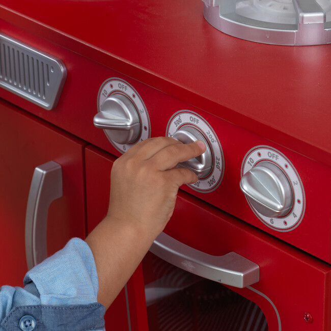 Vintage Kitchen Red KidKraft Play Kitchens Maisonette