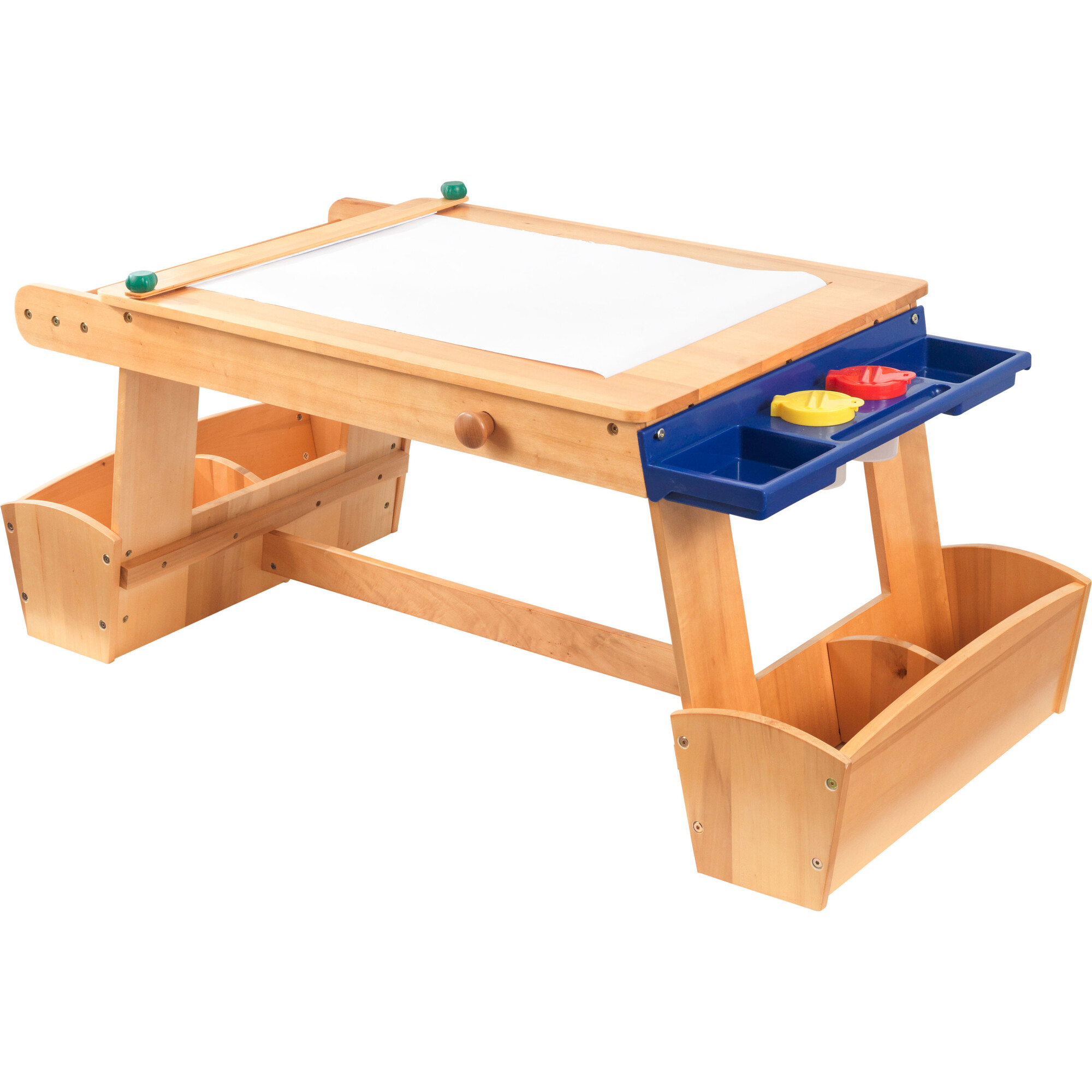 Art Table With Drying Rack & Storage - Painting - 1